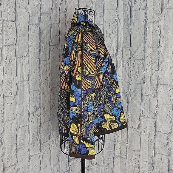 HARVE BENARD Paisley And Floral Short Jacket Size 6 - Picture 5 of 7